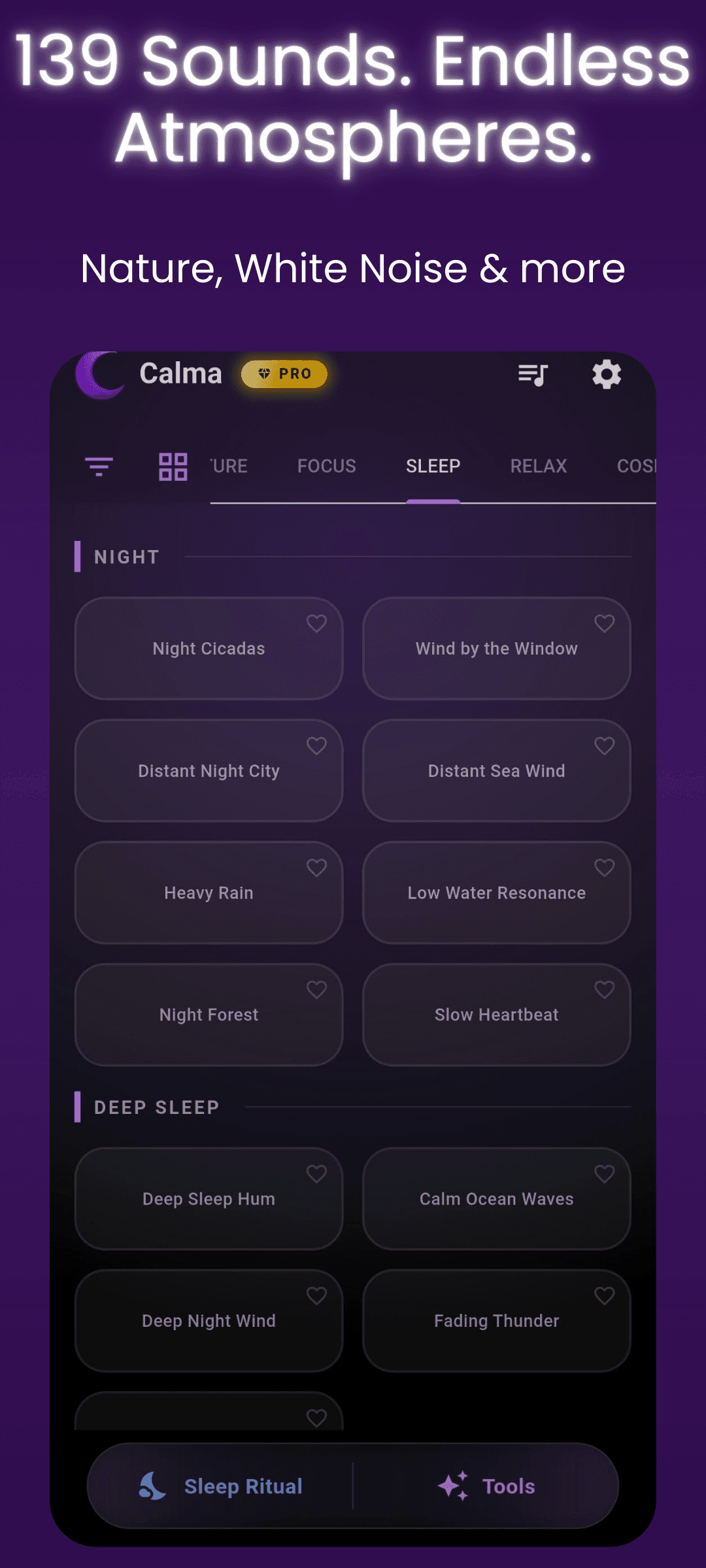Calma sound mixer app screenshot 2